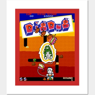 Dig Dug Posters and Art